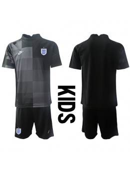 Otroški Nogometna dresi replika Anglija Vratar Domači SP 2022 Kratek rokav (+ hlače)